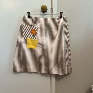 Vintage Skirt w/ Flower Pocket